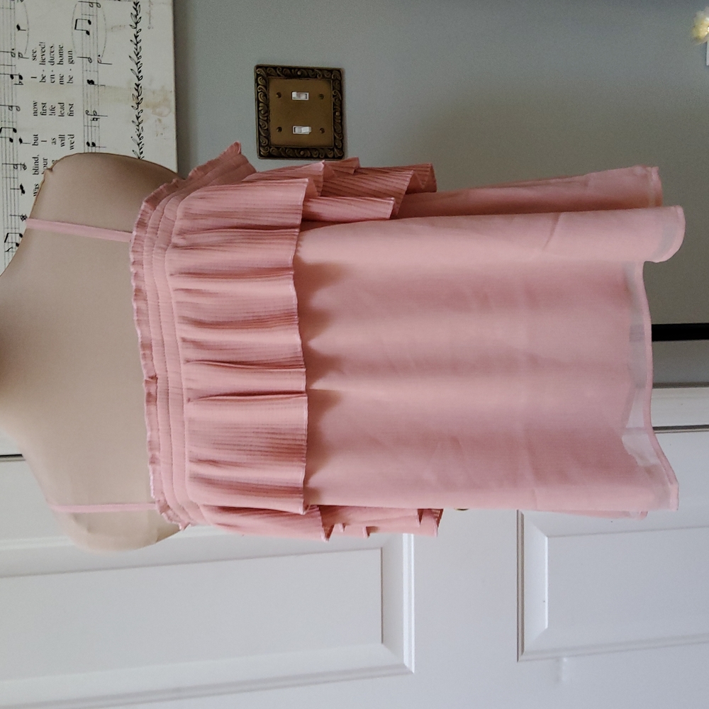Jessica Simpson "Candlelight" Off the Shoulder Pleated blouse NWT